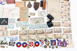 WWII - COLD WAR US ARMED FORCES INSIGNIA BONANZA