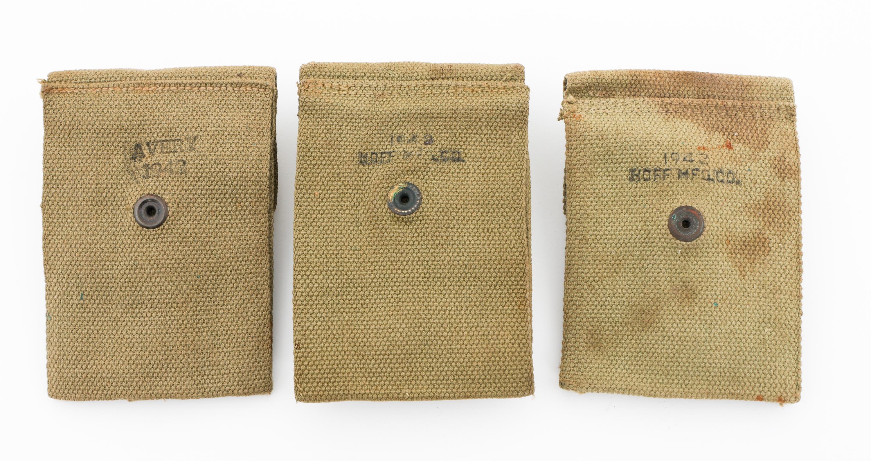 WWI - WWII US M1911 PISTOL MAGAZINES & POUCHES