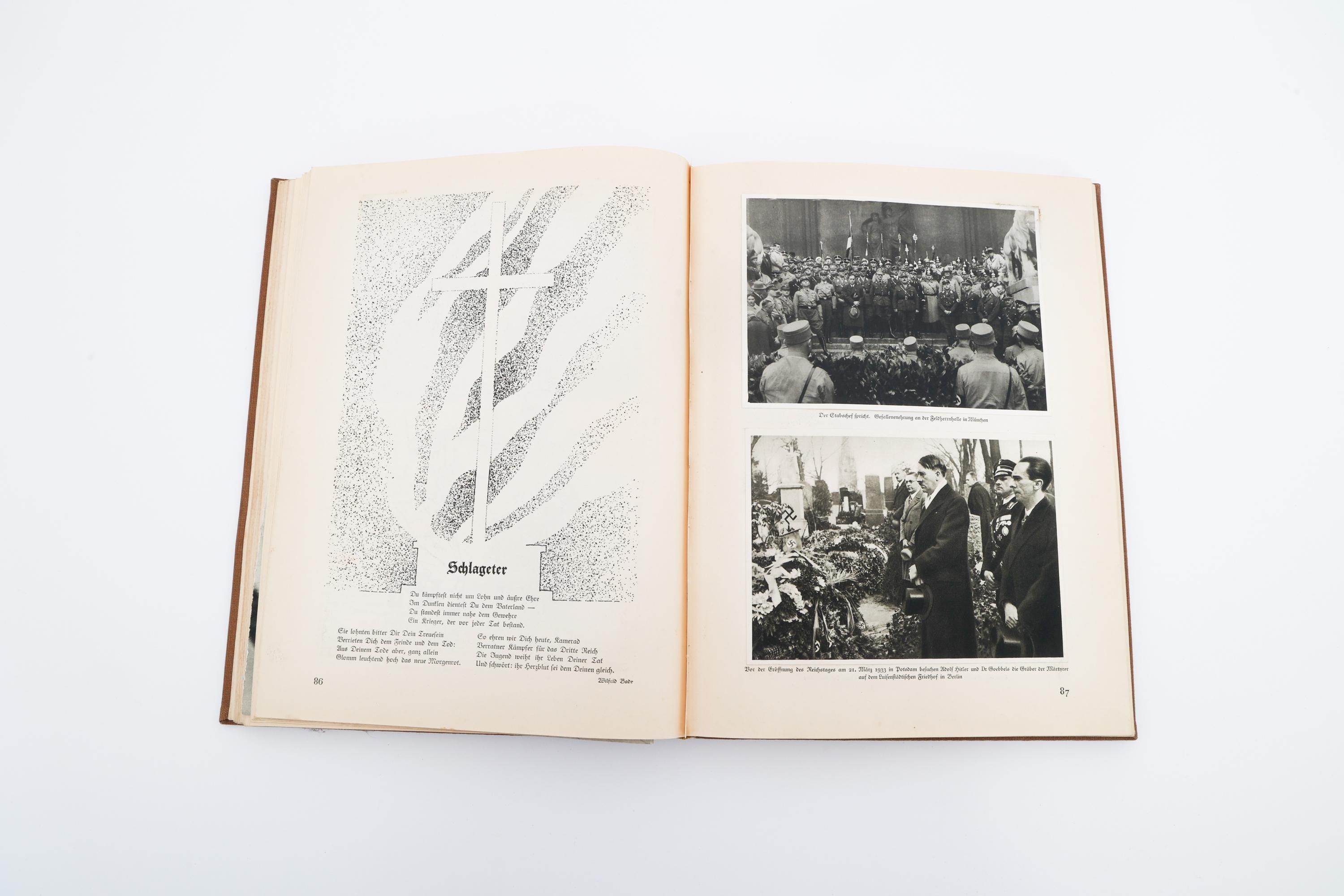 WWII GERMAN CIG BOOK, STAMPS, WEHRPASS & MAGAZINE