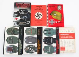 WWII GERMAN UNIFORM & INSIGNIA REFERENCE BOOKS