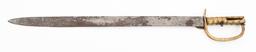 EARLY 19th C. NEPALESE BRUNSWICK SWORD BAYONET