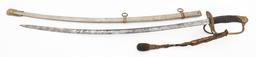 US ARMY M1872 CAVALRY OFFICER SWORD by W. RAYMOLD