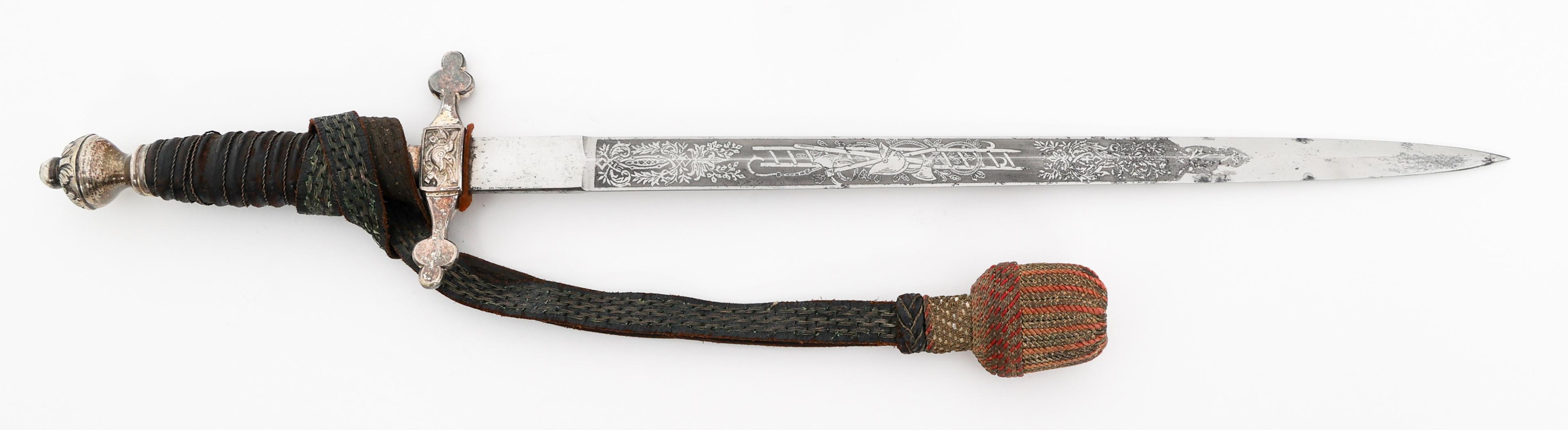 WEIMAR REPUBLIC FIRE OFFICIAL'S DRESS DAGGER