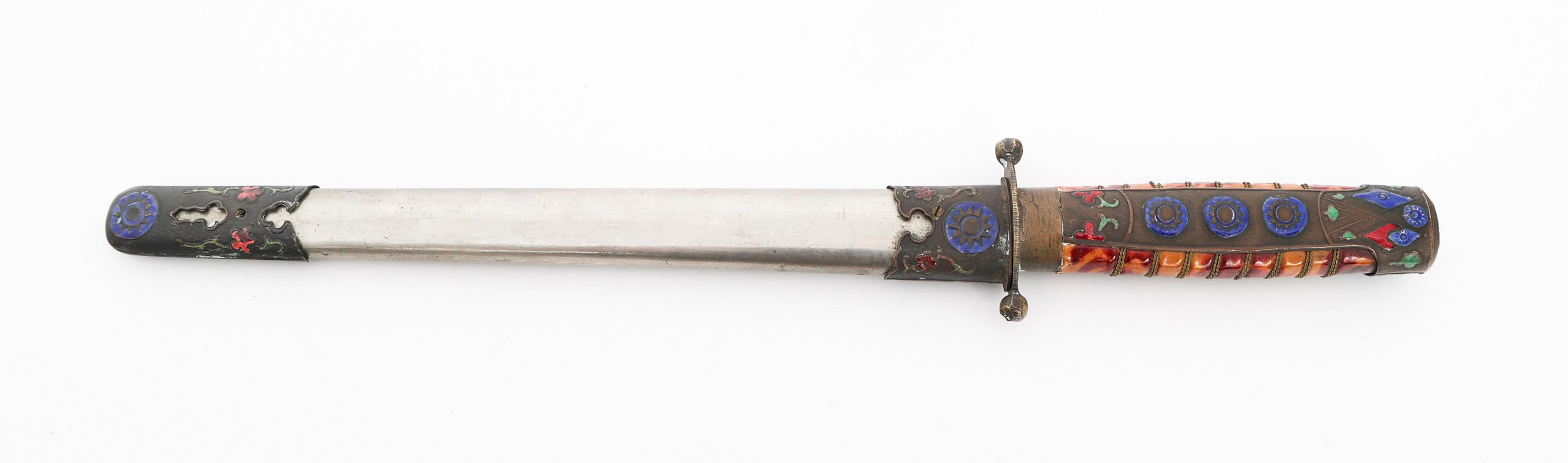 WWII CHINESE ARMY OFFICER PRESENTATION DAGGER