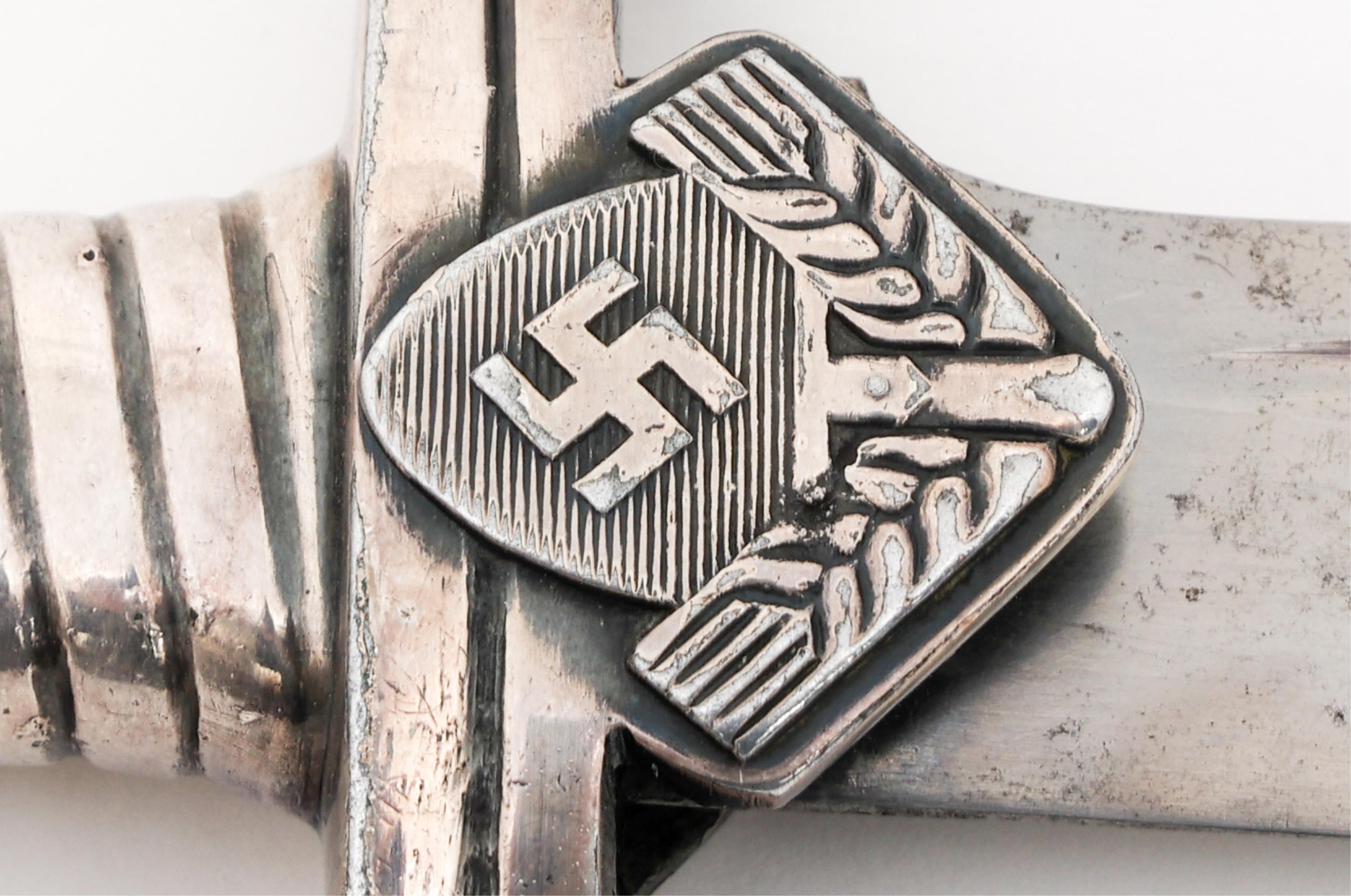 WWII GERMAN RAD OFFICER DRESS DAGGER By EICKHORN