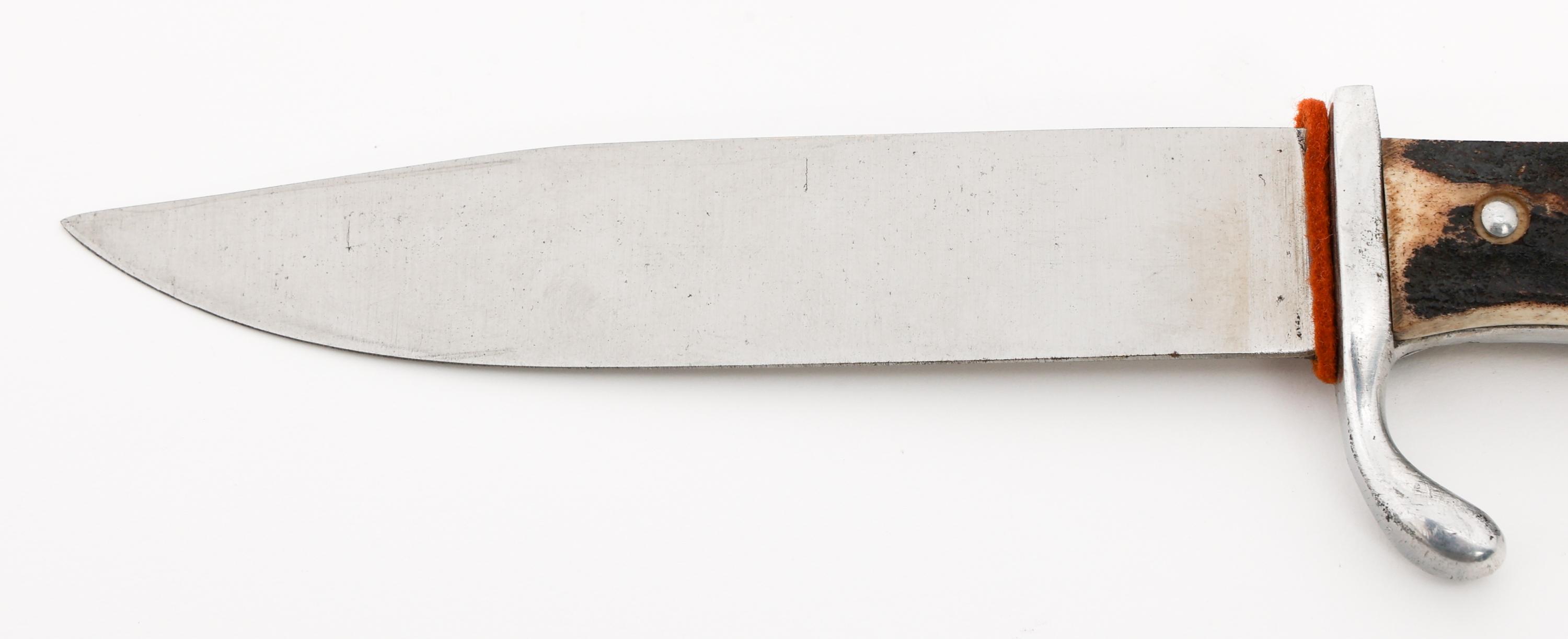1935 NURNBERG RALLIES JUNGVOLK KNIFE WITH SCABBARD