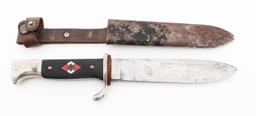WWII GERMAN HILTER YOUTH KNIFE by GRAFRATH
