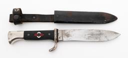 WWII GERMAN HITLER YOUTH KNIFE by ANTON WINGEN JR