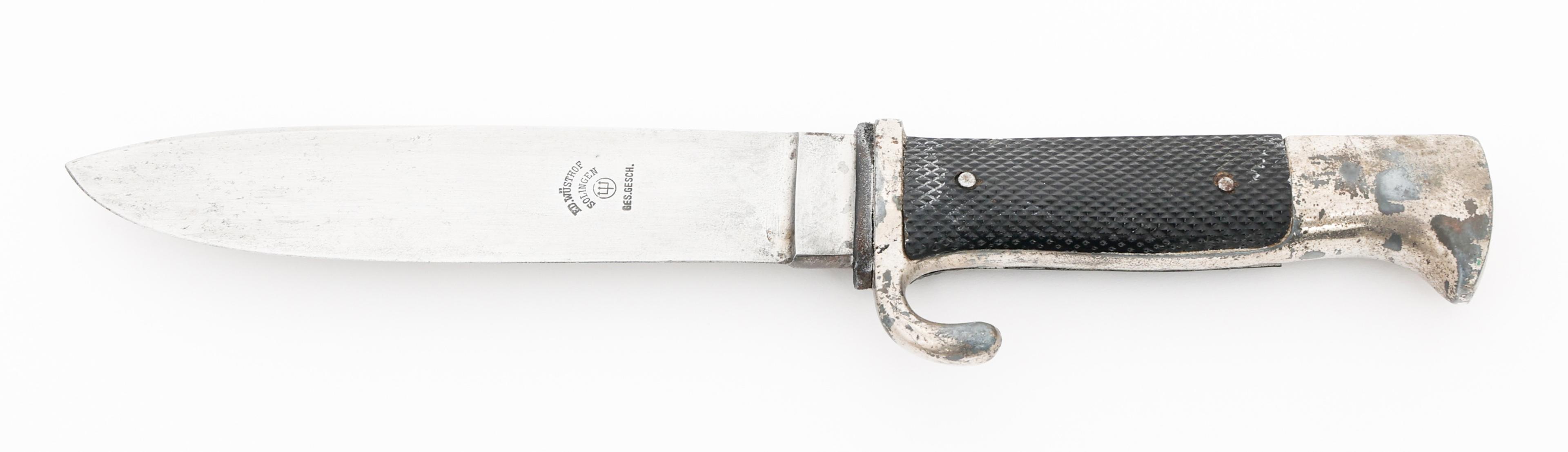 WWII GERMAN HITLER YOUTH KNIFE by ED WUSTHOF