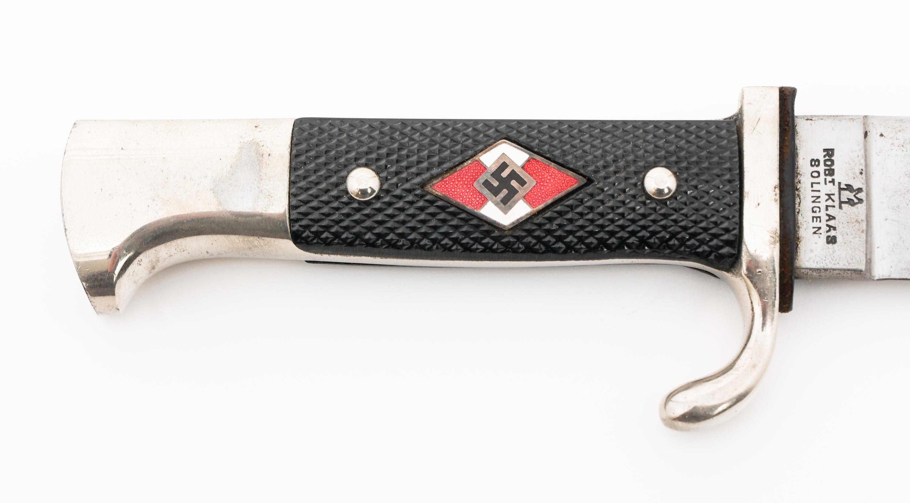 WWII GERMAN HITLER YOUTH KNIFE by ROBERT KLAAS
