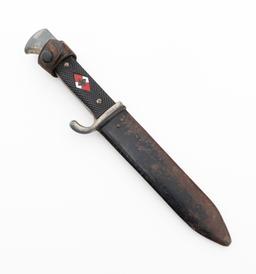 WWII GERMAN HITLER YOUTH KNIFE RZM M7/72