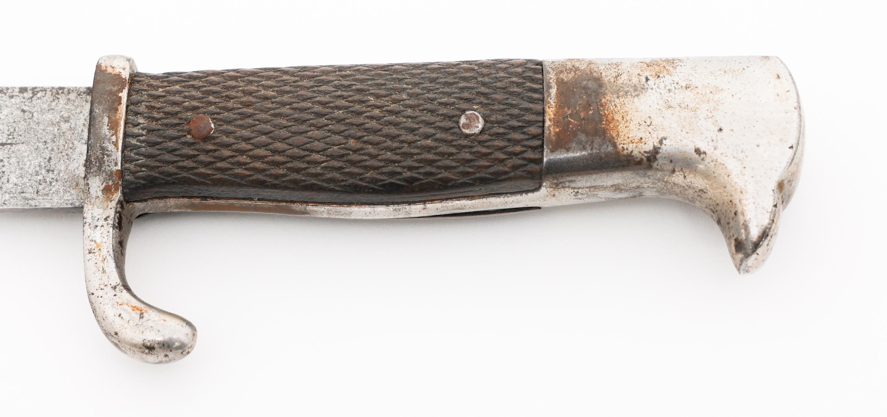 WWII GERMAN K98 BOOT KNIFE WITH SCABBARD