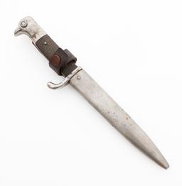 WWII GERMAN K98 BOOT KNIFE WITH SCABBARD