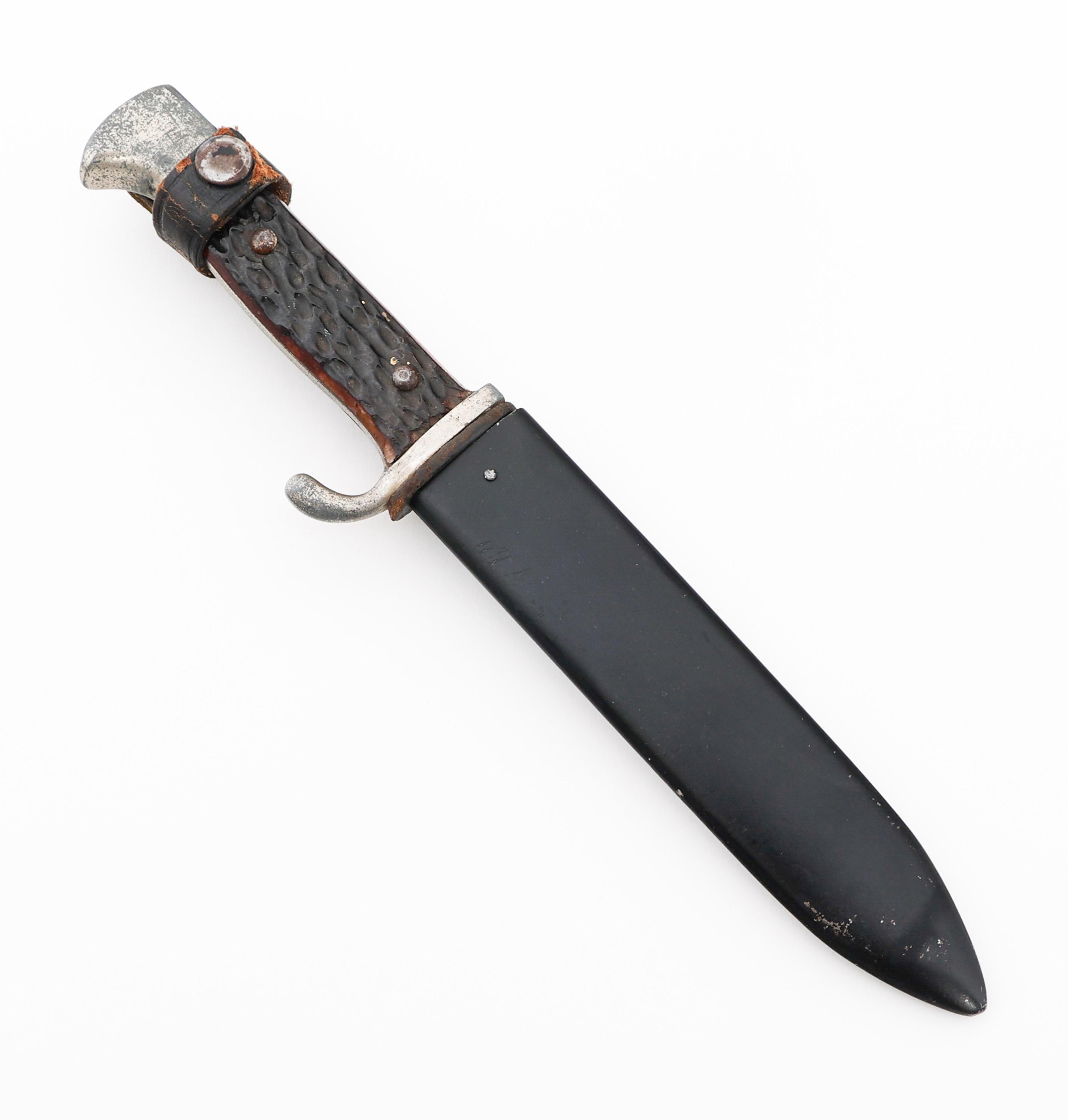 POST WWII GERMAN STAG HORN BOY SCOUT KNIFE