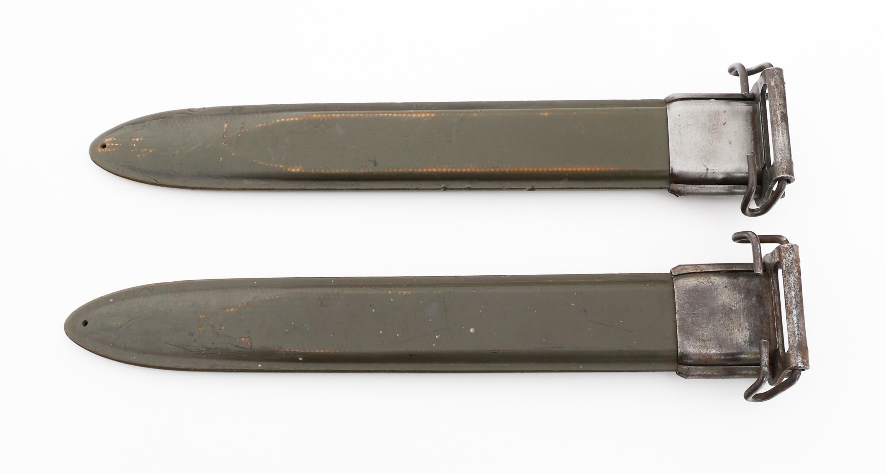 WWII US ARMY M1905E1 & M1 BAYONETS by AFH & UTICA