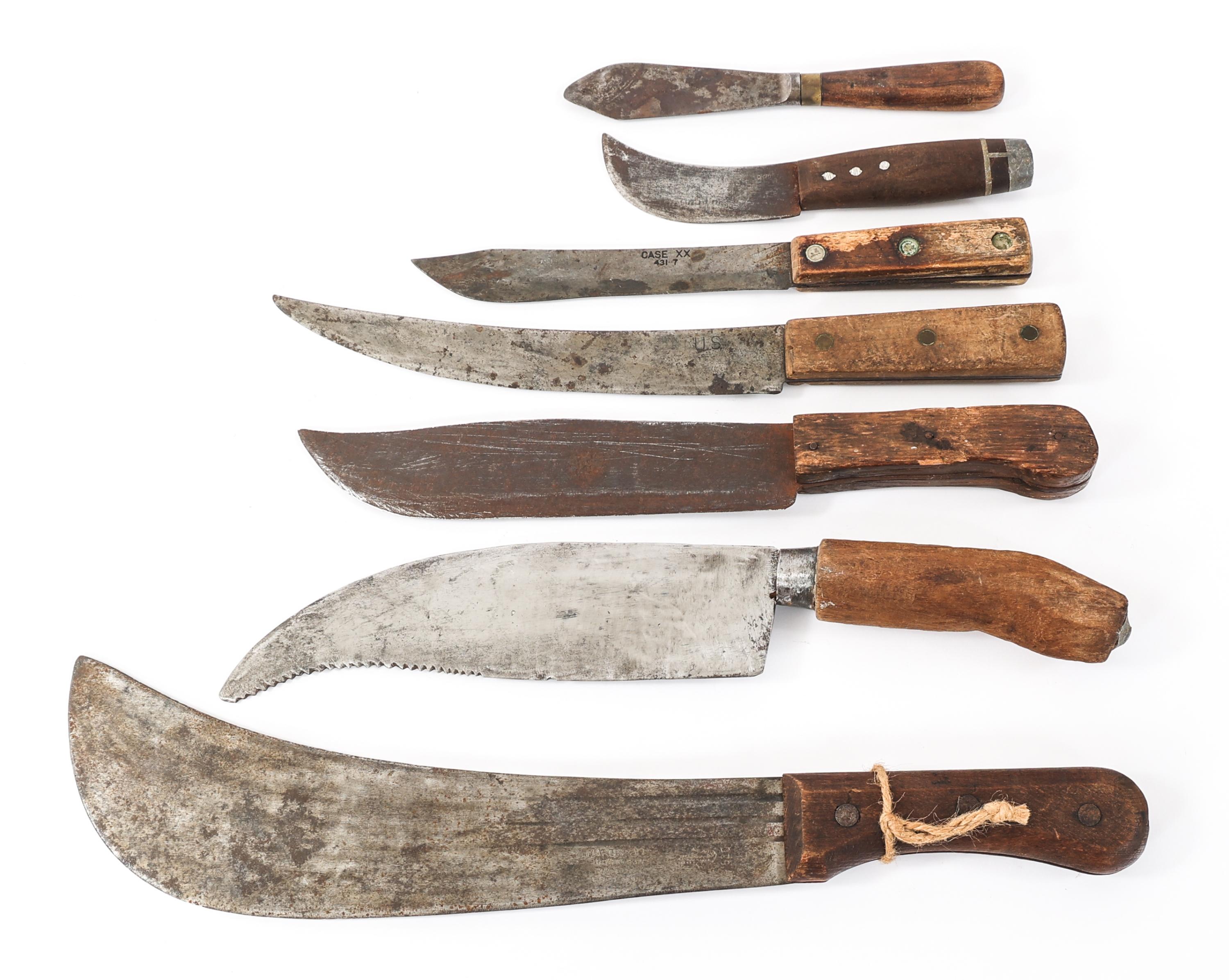 WWI - WWII WORLD MILITARY & CULINARY KNIVES
