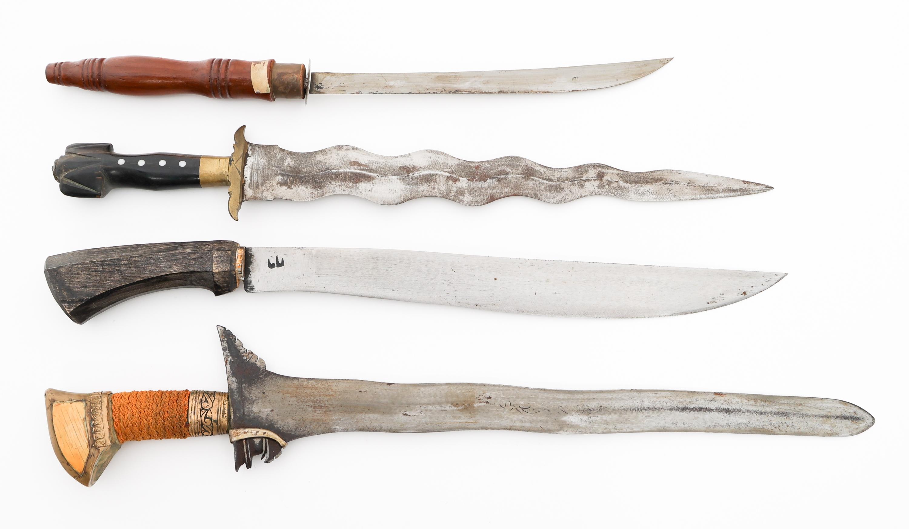 SOUTHEAST ASIAN KRIS, TALIBON & DHA KNIVES