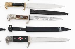 MODERN COPIES OF WWII GERMAN KNIVES & BAYONETS