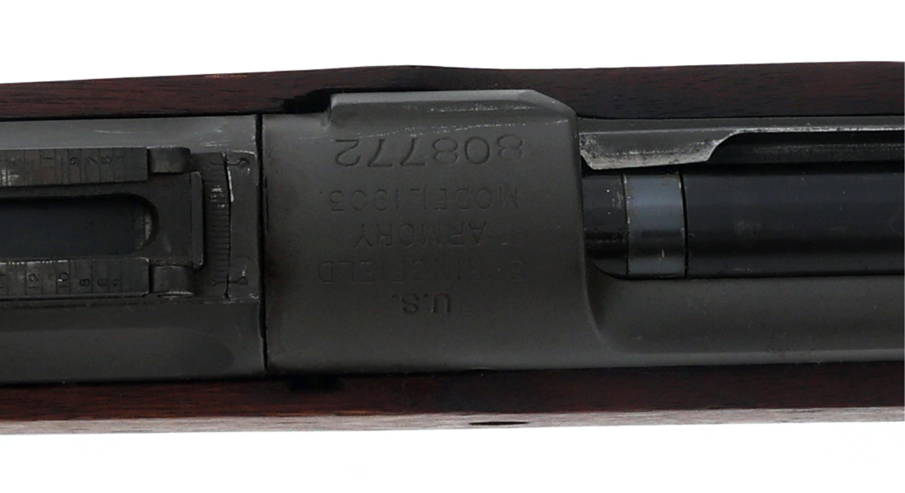 WWII US SPRINGFIELD MODEL 1903 .30-06 CAL RIFLE