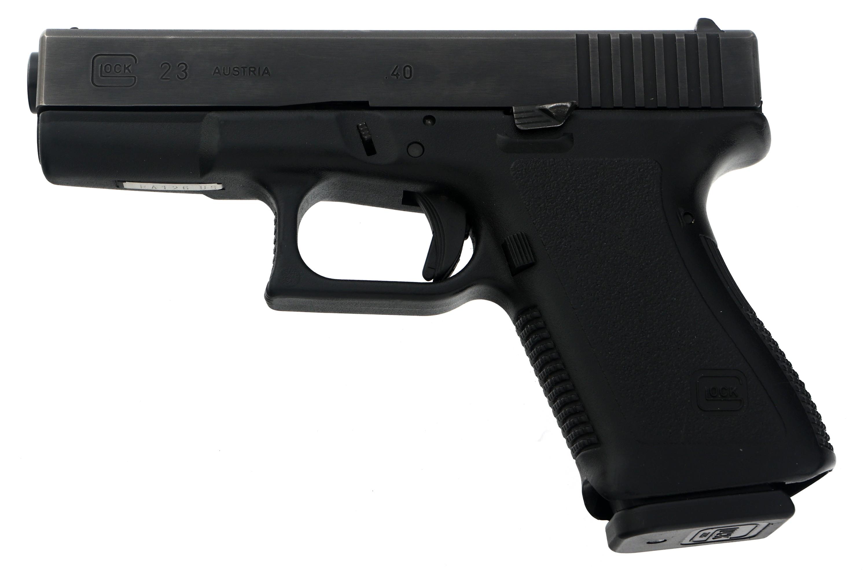 GLOCK MODEL 23 .40 S&W CALIBER PISTOL