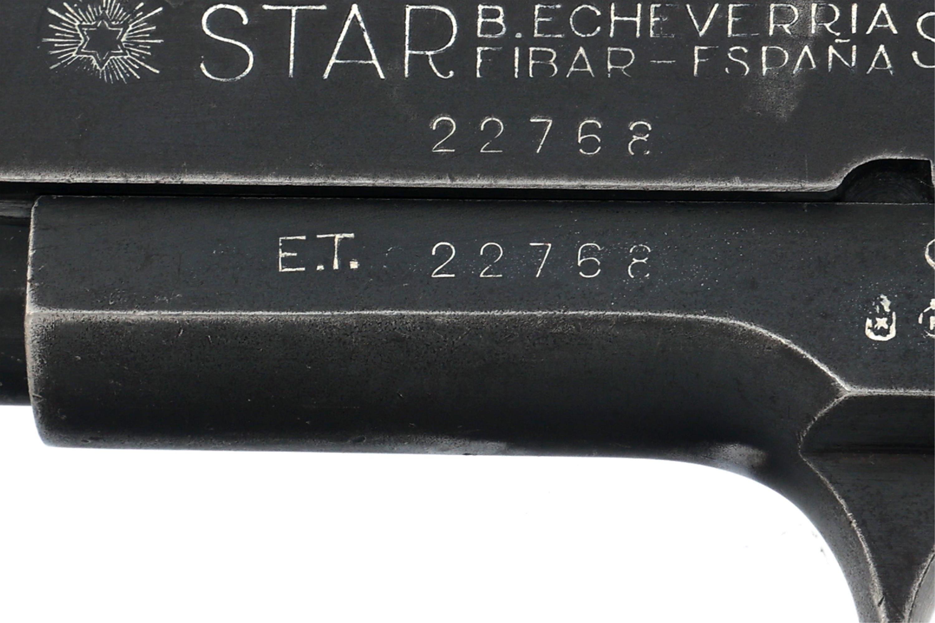 STAR MODEL SUPER A 9mm LARGO CALIBER PISTOL