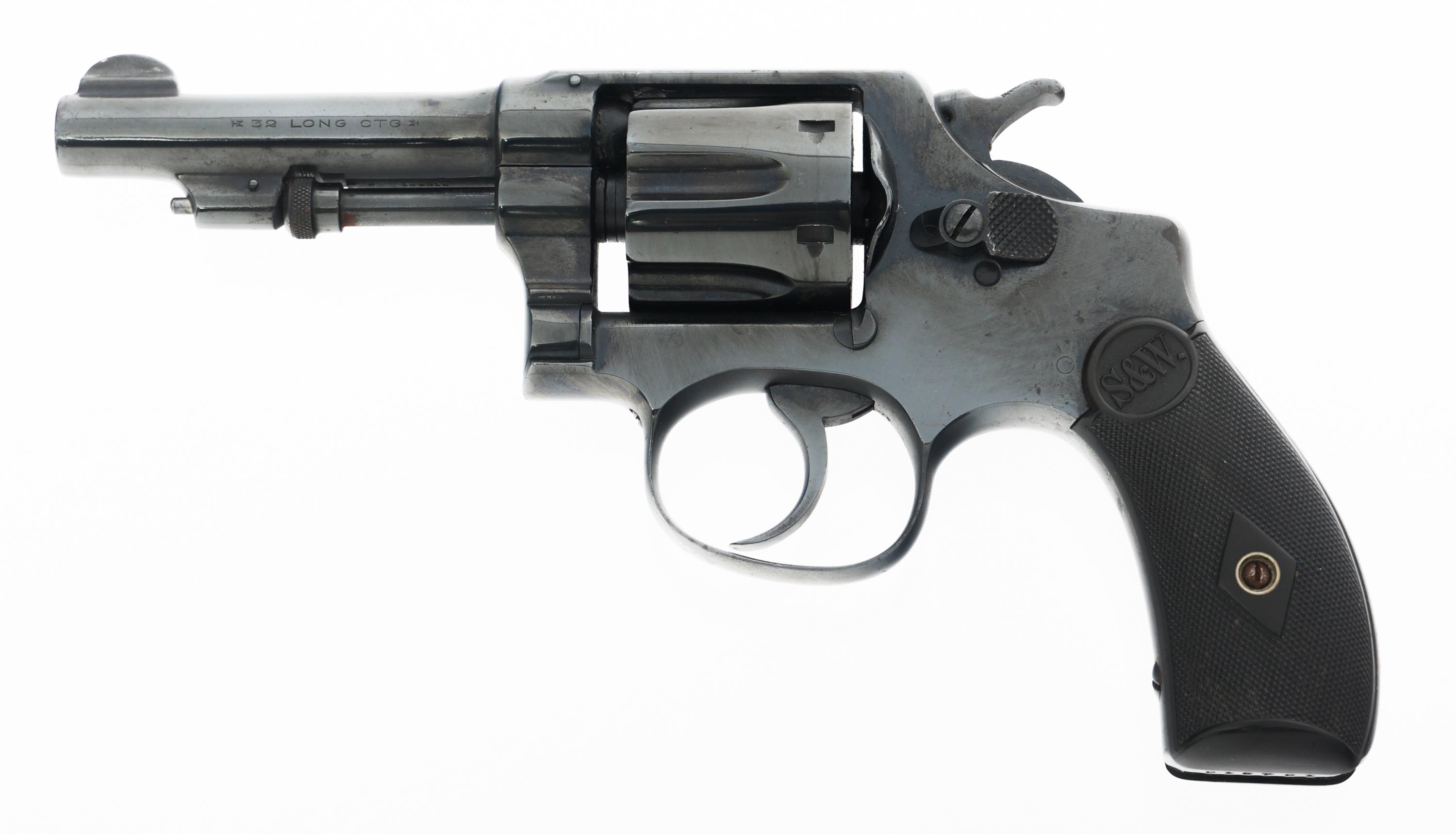 SMITH & WESSON MODEL OF 1903 5TH .32 LONG REVOLVER