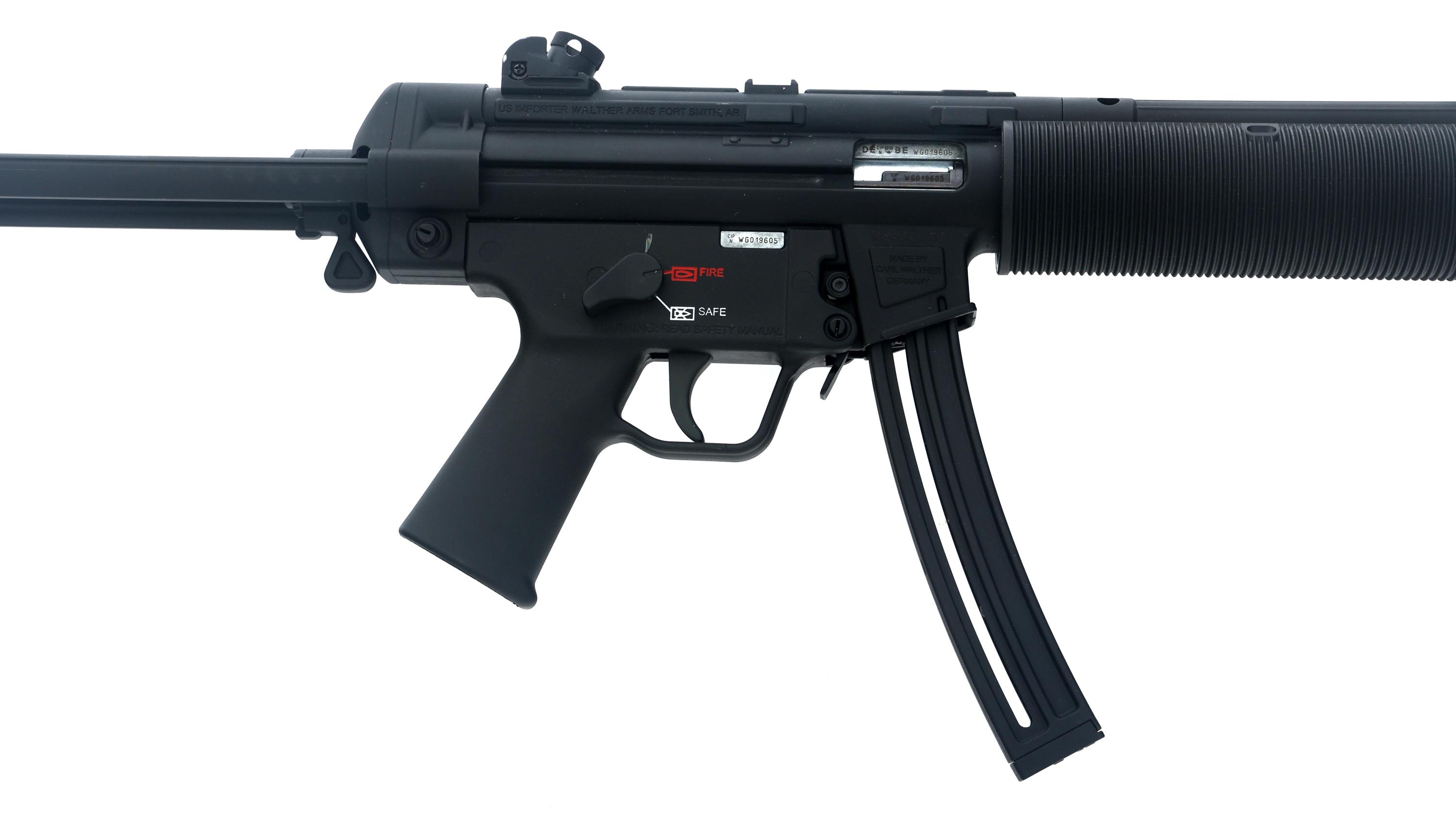 WALTHER MODEL HK MP5 SD6 .22 LR CALIBER RIFLE
