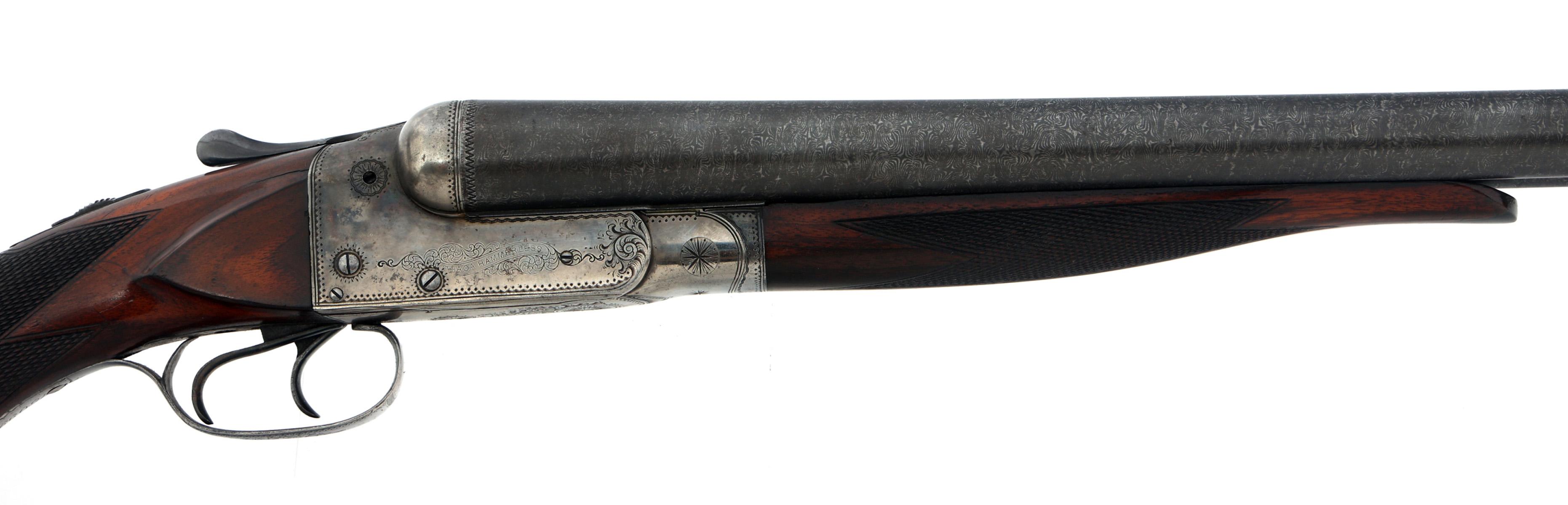 ITHACA MODEL CRASS GRADE 2 10 GAUGE SXS SHOTGUN