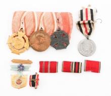 PRE WWI - WWII GERMAN & JAPANESE MEDALS & RIBBONS