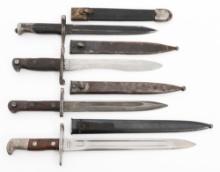 WWI - WWII WORLD MILITARY BAYONETS