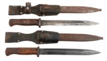 WWII GERMAN K98 COMBAT BAYONETS