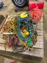 Skid of Assorted Extension Cords