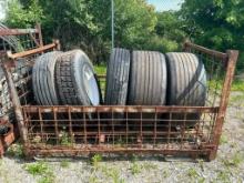 (Lot) of (5) Assorted Wheels & Tires