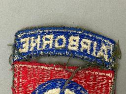 WWII US 82ND AIRBORNE PATCH LOT PARATROOPER