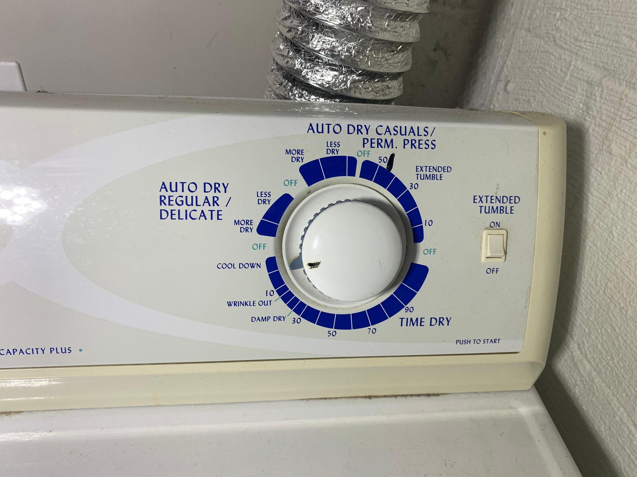 GE Washer & Amana Electric Dryer