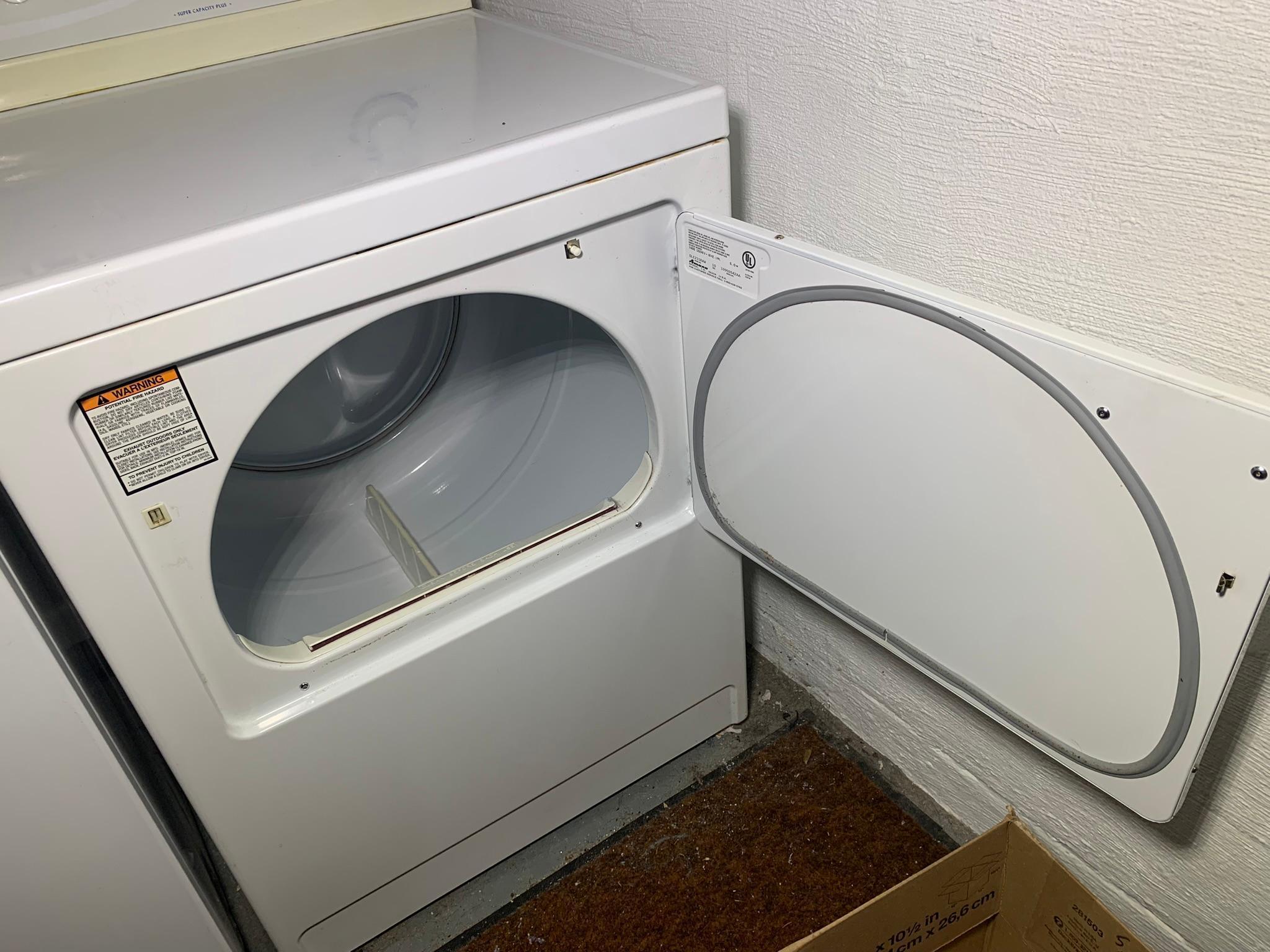 GE Washer & Amana Electric Dryer