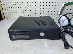 Microsoft XBOX 360 4GB Console with Controller, Headphones & Cords