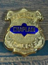 Rare Cleveland Police Chaplain Badge Obsolete