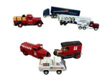 Collection of Texaco and Others Die-Cast Vehicles
