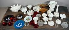 Lot of Vintage Westmoreland Glass Including Milk Glass and More!