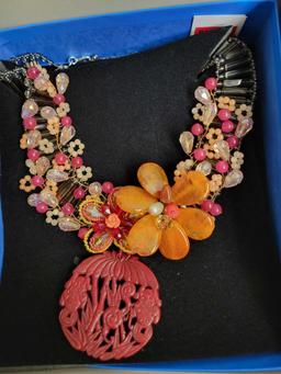 Plastic necklaces