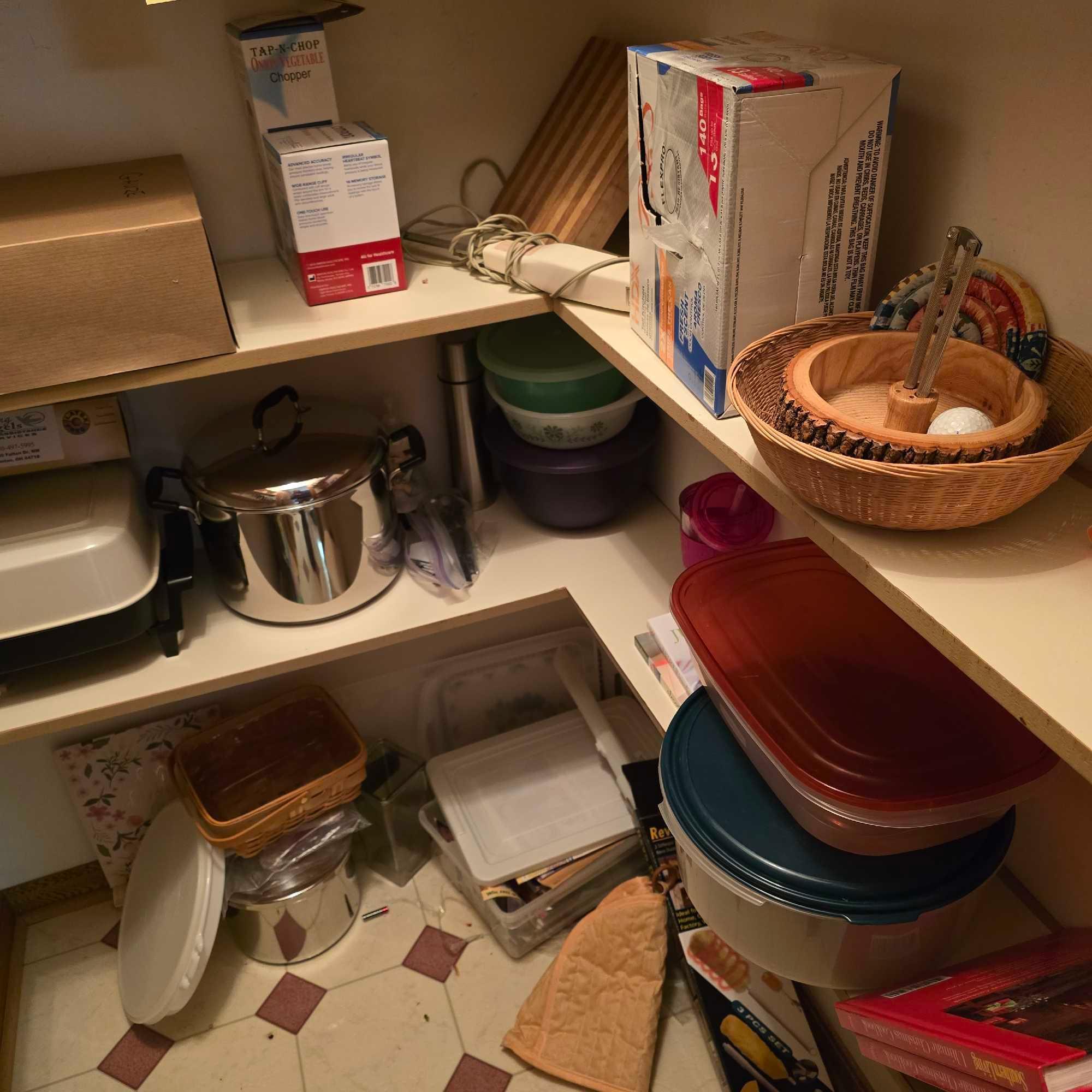 Contents Of Pantry, Kitchen Equipment