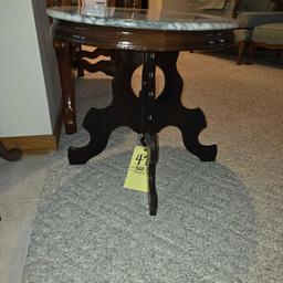 Marble Top End Stand