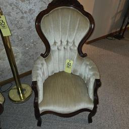 (2) Unique Victorian Style Chair