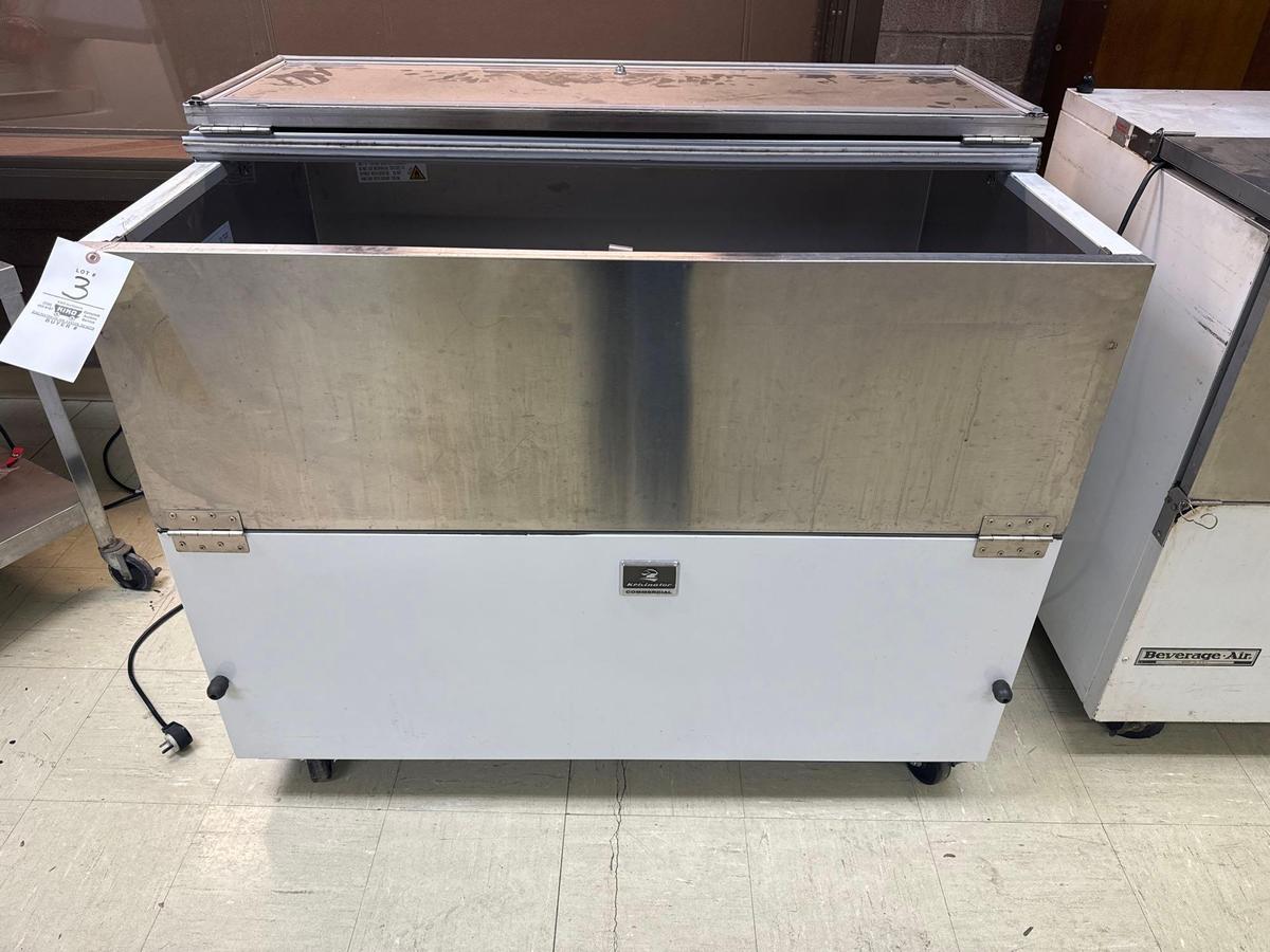 Kelvinator Commercial drop front lift top cooler