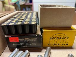 9mm, 38spl, 357 Casings, 44Mag Primed Brass