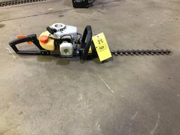 2 stroke gas hedge trimmers, Echo MN: HC-1500, good compression, condition unknown.