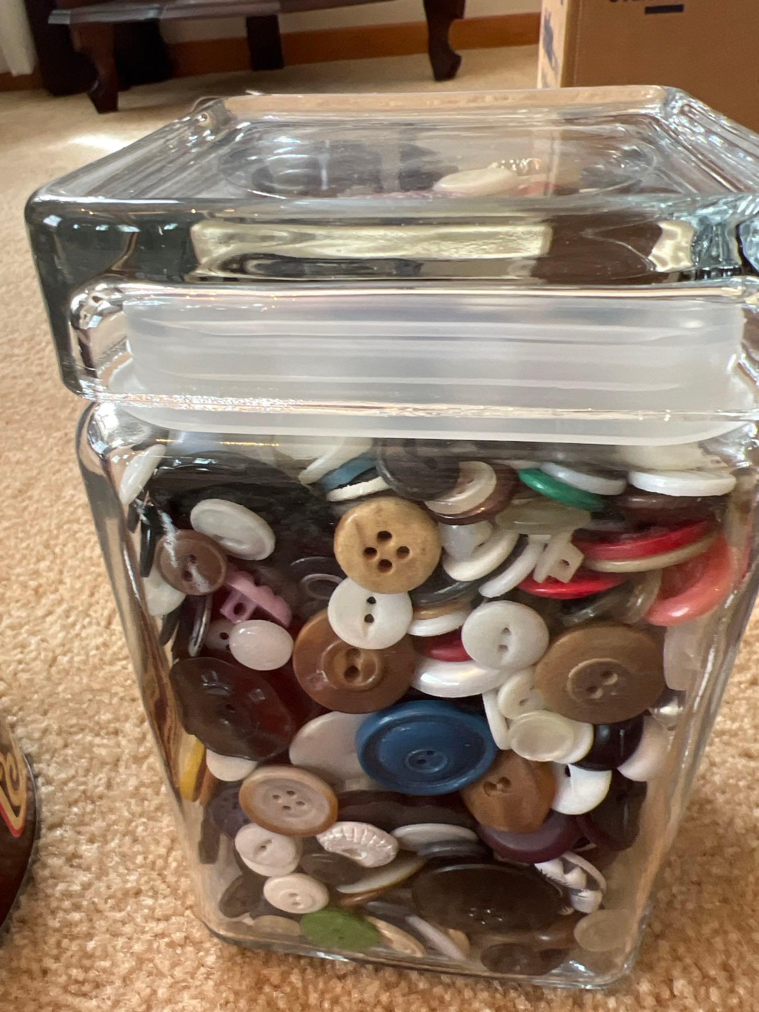 Large Lot of Assorted Buttons