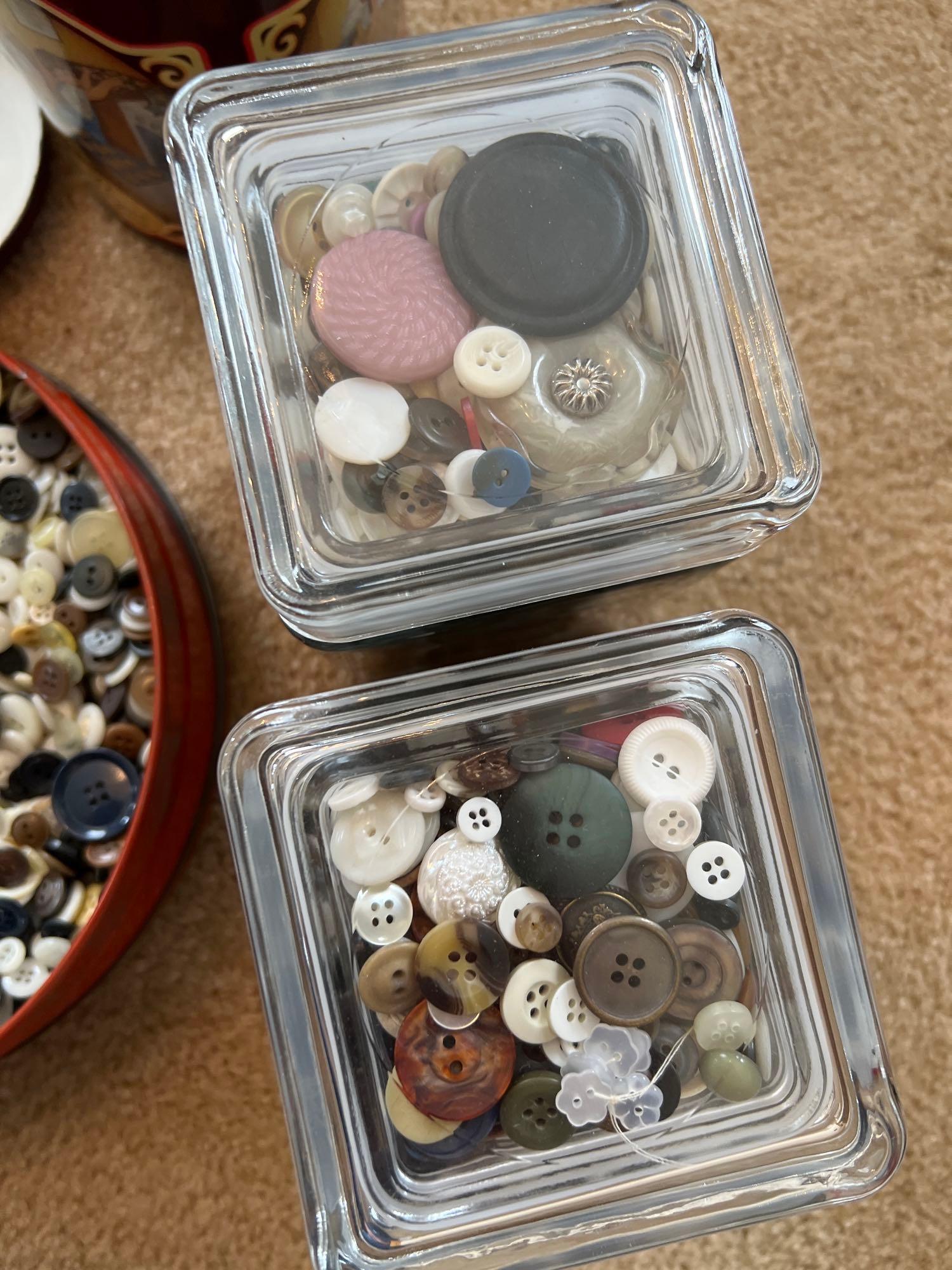 Large Lot of Assorted Buttons