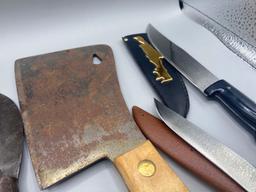 German Meat Cleaver, souvenir knives